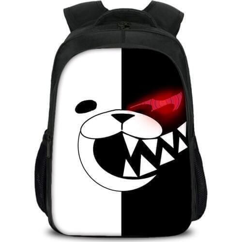 Cartoon Danganronpa Children School Bags Boys Girls Nylon School Backpacks Kids Waterproof Cute Bookbags Primary Mochila