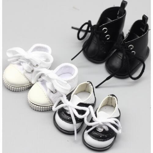 New Arrival BJD Sport Style Shoes Leather Boots For 14.5" Dolls EXO Dolls Sandle Sneakers Shoes 4.5*2.7cm Fashion Mini Toy Shoes