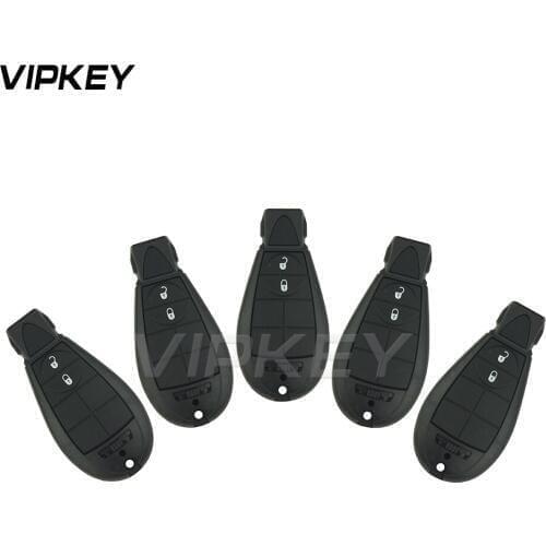 Remotekey 5pcs #0 old type 434 Mhz 2 button for Jeep Grand Cherokee 2008 2009 2010 2011 2012 2013 Fobik remote car key