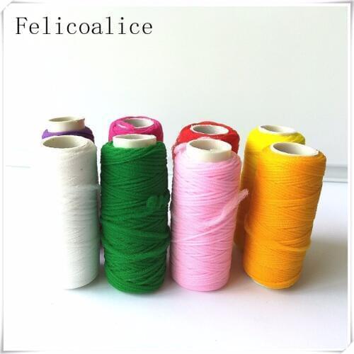 10pcs/lot Coil Cord/Elasticity Yarn Used For DIY Nylon Stocking Flower Making Supplies Wedding Decoration DIY Wreath Gift Craft