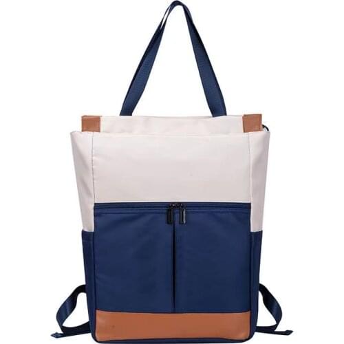 Large Capacity Krean New Style Travel 2021 Unisex Women School Shopping Solid Color Computer Shoulder Bag Casual Backpack