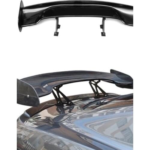 Carbon Fiber Rear GT Spoiler Wings Decoration Universal Rear Trunk Spoiler Car Modification Accessories