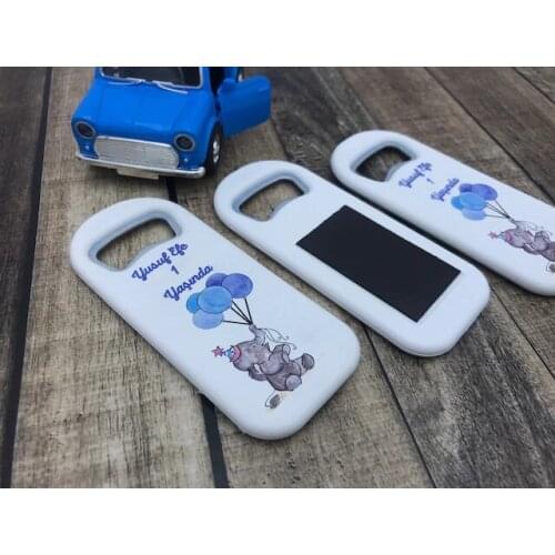 30 pcs Personalized Open Magnet-Blue Balloon Boy Elephant Model 360377944