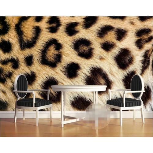 3d photo background wallpaper photography leopard texture animal hotel bathroom home decor mural living room television wall