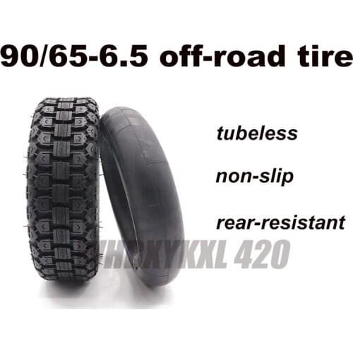 90/65-6.5 INNOVA tubeless Inflatable non-slip nylon tire electric motor scooter outer and inner tires 11 inch thicken tires