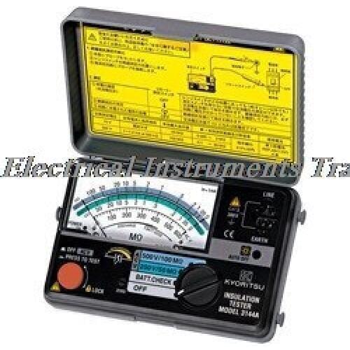 Fast arrival KYORITSU 3147A(125V,500V) KYORITSU 3148A (100V,250V)Analogue Insulation Tester 2 ranges