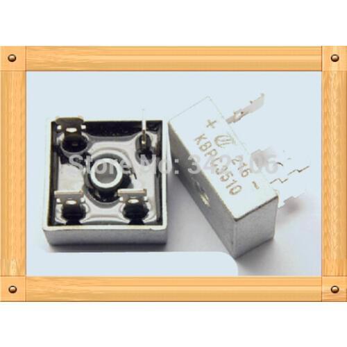 Free Shipping!!! 5pcs KBPC3510 35A/1000V bridge rectifier bridge pile / homework current and voltage