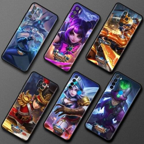 Case For Xiaomi Redmi Note 10 9 8 Pro 9S 10S 7 8T 9A 9C 9T 8A 7A 6A K40 Soft Silicone Phone Cover Fundas Mobile Legends Game Sac