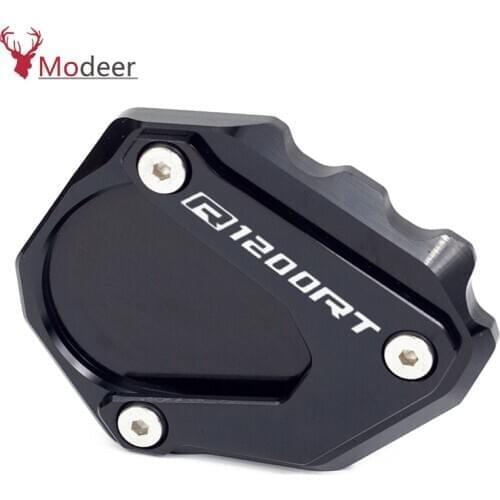 For BMW R1200RT R1200 RT R 1200RT 2004-2011 2012 2013 CNC Kickstand Foot Side Stand Extension Pad Support Plate Enlarge Stand