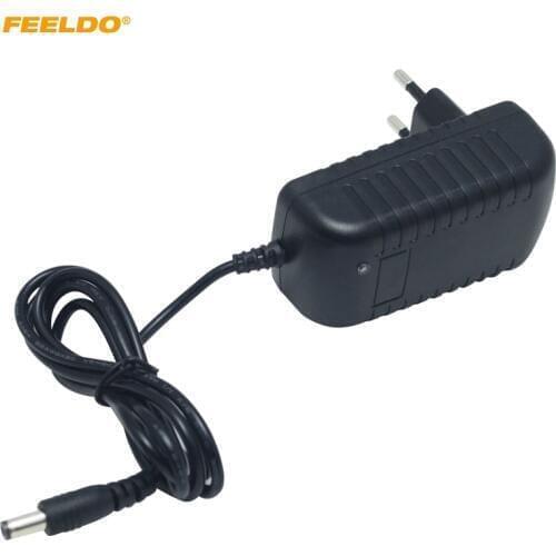 FEELDO Home/Indoor AC110V~240V TO DC12V/2A Power Adapter With 5.5mm/2.1mm Plug Connector For LED Strip Light #HQ1897