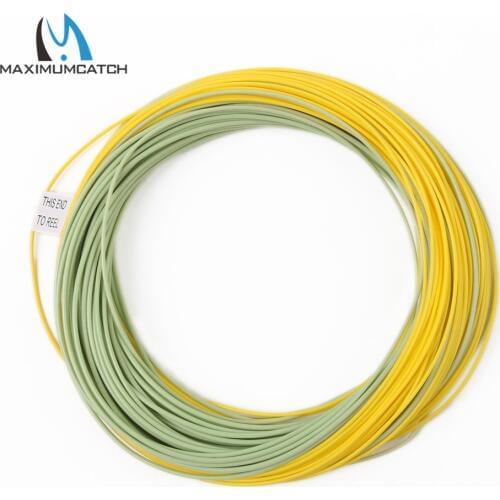 Maximumcatch 90FT-100FT 2/3/4/5/6/7/8/9wt Fly Fishing Line Weight Forward Floating Fly Line With W Loop