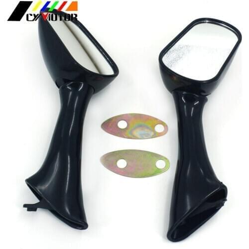 Motorcycle Black Plastic Rearview Side Mirrors For Honda CBR 600 F2 F3 CBR 1000F VFR 750F VFR 800 FI 1991-1999