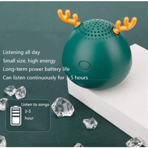 2020 new antler bluetooth speaker bass mini cannon high volume portable surround player high sound quality