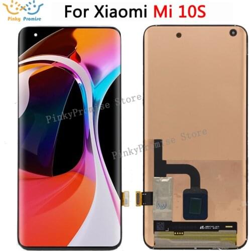 Amoled Original For Xiaomi Mi 10S LCD Screen Display withTouch Panel Digitizer For XIAOMi 10S LCD Mi10 S M2102J2SC Display