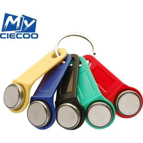 Rewritable RFID Touch Memory Key RW1990-F5 iButton Copy Card Can Change Code RW1990 Touch Memory Key Compatible DS1990