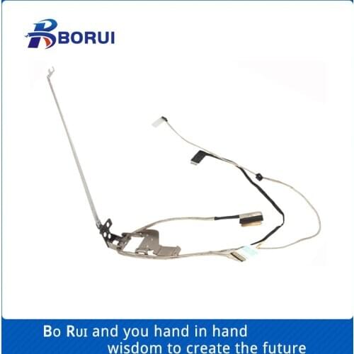 BORUI FOR Lenovo IdeaPad Flex 2-15D 20377 Hinge Set LCD LVDS Video Cable tbsz Flex 2-15 FLEX2-15 laptop LCD Hinges 5H50F76792
