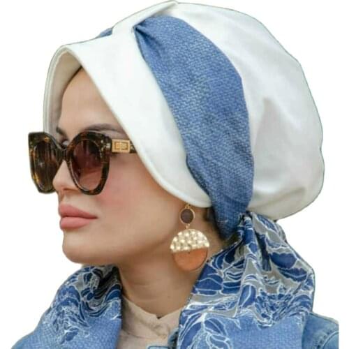 Womens White with Blue Hat Bone outlets most favored Season the most preferred