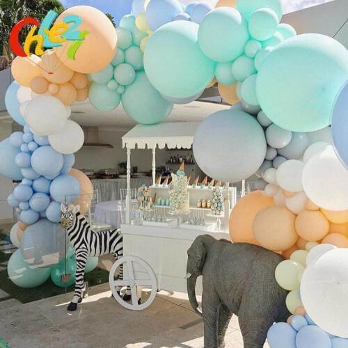 10pcs 36inch 35g Latex Balloon Macaron Color Wedding Decoration Balloons Baby Birthday Party Wedding Valentines Day Decor Ball