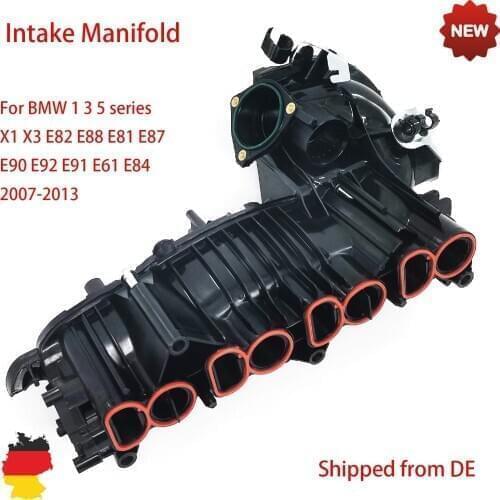 11614728712 11617797384 Intake Manifold Without Acuator for BMW 1 3 5 series X1 X3 E82 E88 E81 E87 E90 E92 E91 E61 E84 2007-2013