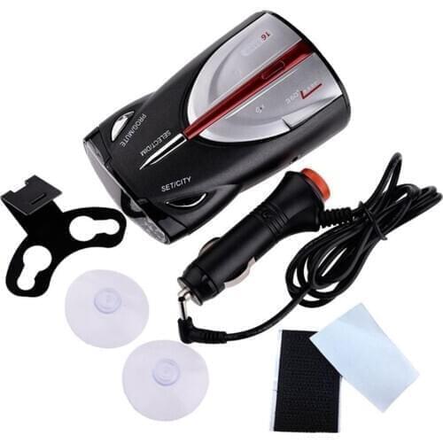 12V 16-Band Cobra XRS 9880 Laser Anti Radar Car Detector 360 degree Led Display Laser Anti Radar Detector