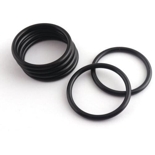 30mmBlack O Rings Zinc Alloy Loop Round Strap Buckle Ring DIY Accessories Jewelry Making Holder Clasp Making Hardware Supplies