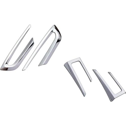 4PCS Car Stickers for Toyota Raize A200A/210A Stainless Steel Rear Reflector Garnish Protectors Cover Trim Accessories