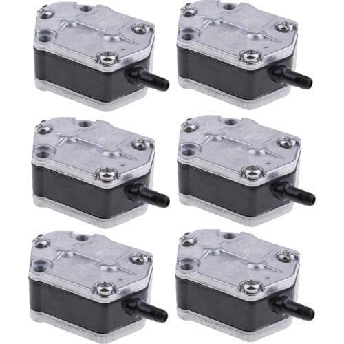 6Pcs Fuel Pump Motorcycle Vacuum Petrol Fuel Pump For Tohatsu Outboar