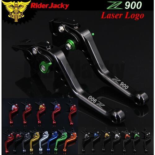 RiderJacky Motorcycle Accessories Short Brake Clutch Levers For Kawasaki Z900 Z 900 2017-2018 17 18