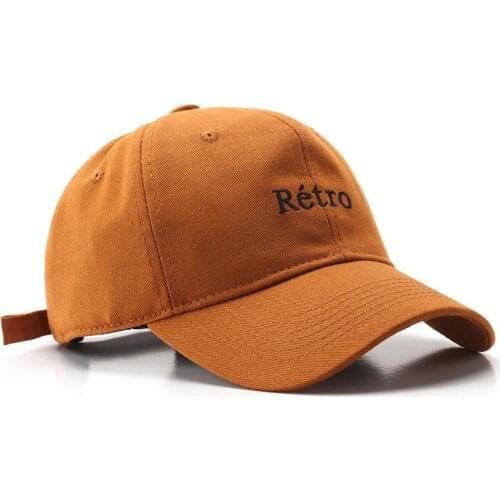 Spring And Autumn New Style Tidal Current Alphabet Baseball Cap Womens Cotton Sunshade Cap Mens Outdoor Golf Cap