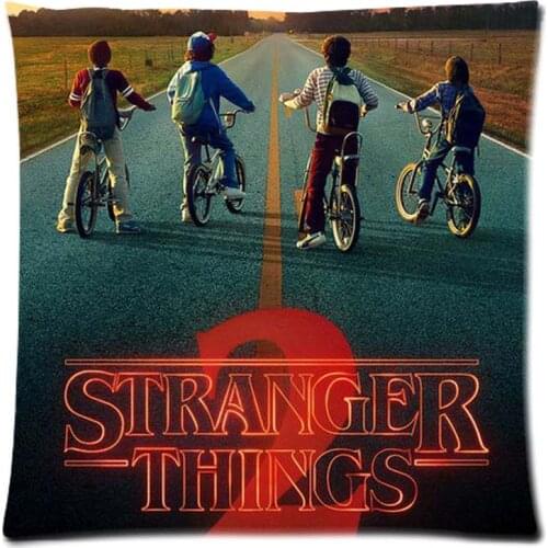 Stranger Things Cushion Cover Home Car Decorative throw pillows Case New Arrival Custom Polyester Almofada Cover