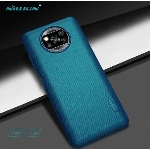 For Xiaomi Poco X3 NFC Case Cover NILLKIN Super Frosted Shield shockproof Hard PC Phone Cases For Xiaomi Poco X3