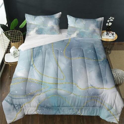 Home Bedroom Decor 3D Print Marble pattern Modern Fashion Quilt Super Comforter Soft Quilting Customize Suitable For Girls Boys