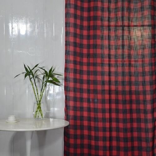 FIELD MOUSE'S HOME Curtains In The Bedroom On The Window