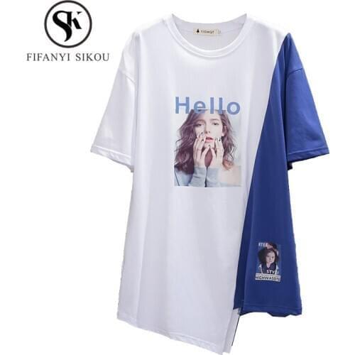 Женские летние футболки FIFANYI SIKOU China At AliExpress