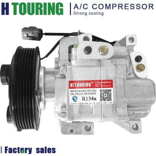 Ac compressor For Car Mazda 6 2.0L 2.3L 2003-2008 GJ6A-61-K00A GJ6A-61-K00B GJ6A-61-K00C GJ6A-H12A1AF4DV H12A1AF4DW H12A1AK4D