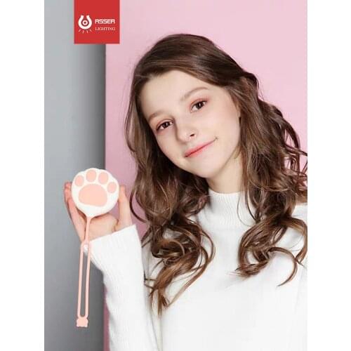 Creative Cat Paw Gift USB Portable Charging Warm Hand Light Led