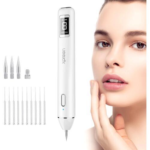 LCD Laser Plasma Pen Mole Removal Wart Plasma Remover Tool Beauty Care Freckle Tag Nevus Dark Age Sweep Spot Tattoo Electric Set