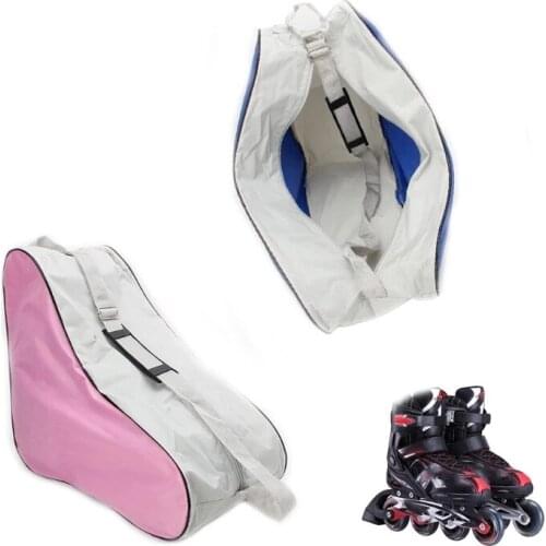 Easy Clean Park Outdoor Shoulder Strap Adjustable Carry Case Universal Durable Roller Skating Bag Sport Covers Triangle Portable