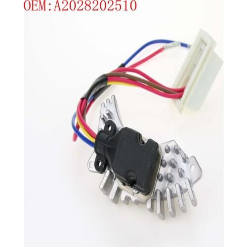 NEW Free Shipping Blower Motor Resistor Regulator For Mercedes-Benz W202 S202 C220 C280 A2028202510 2028202510
