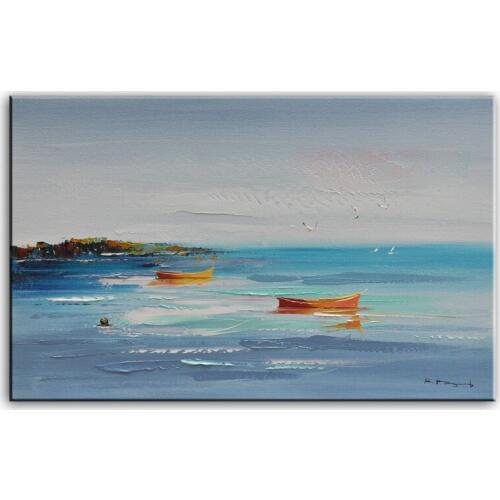 Original oil painting seascape hand-painted Home decoration painting famous high quality Modern artists painting 18012807