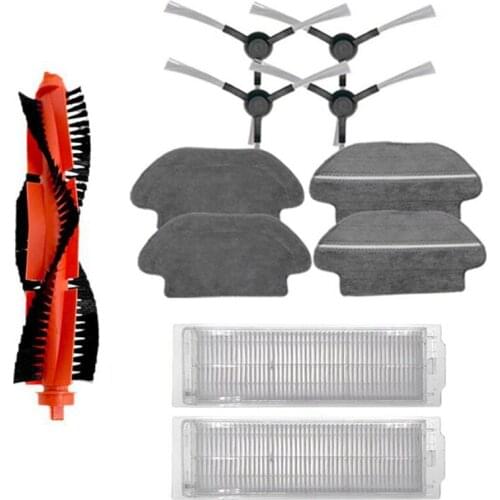 Main Brush Hepa Filter Side Brushes Mop Cloth for Xiaomi Robot Vacuum Cleaner STYJ02YM Conga3490 Viomi V2 PRO V-RVCLM21B