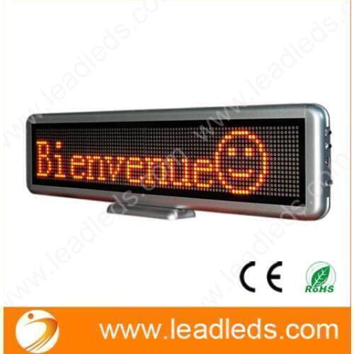 16*96Dots Moving led Display Board Programmable LED SIGN for Car Advertising