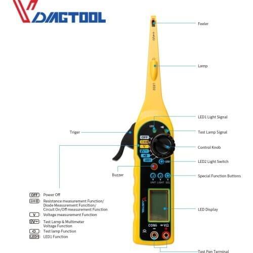 VDIAGTOOL Multimeters