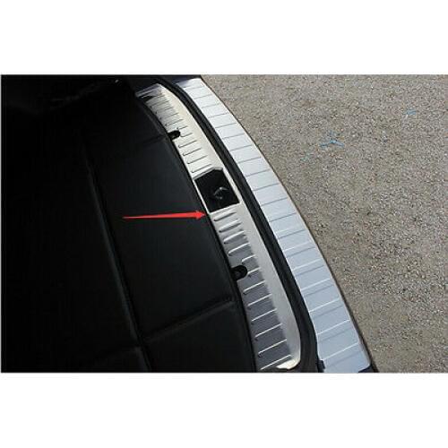 Inner Rear Bumper Protector Sill Trim 1pcs For Subaru XV Impreza Hatchback 12-15