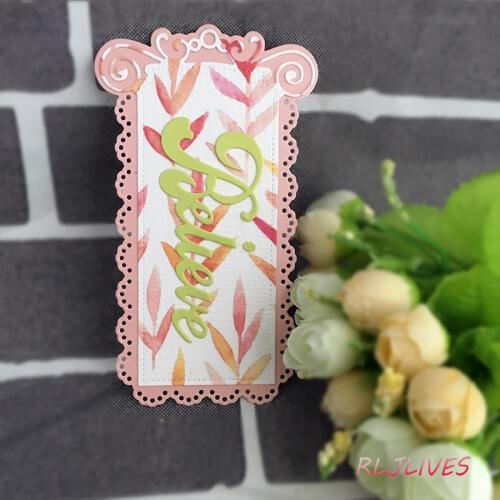 Bookmarkers Metal Cutting Dies Stencils for DIY Scrapbooking photo album Decorative Embossing DIY Paper Cards