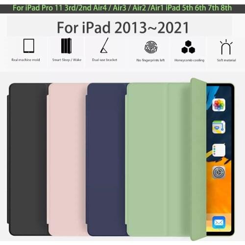 For iPad 9.7 6th case for ipad 7th 10.2 inch 8th gen.For iPad mini Protective case For iPad Pro 11 case 2021 iPad Air 10.9 Case