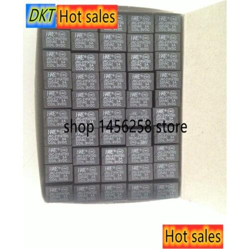 10 stücke JRC-21F 4100 DC Mini Power Relais 6-pin PCB Mount Platine Relais 3V 5V 12V
