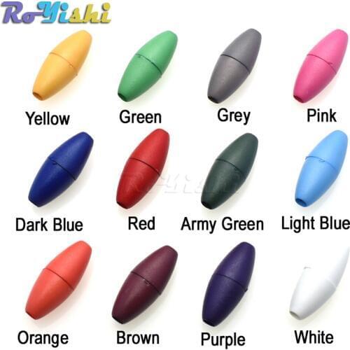 100pcs/pack Mix Colors Plastic Lanyard Safety Breakaway Pop Barrel Connectors For Ribbon Lanyards Cord Lock Stopper