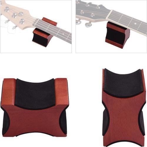 2 Usage Height Bass Mandolin Guitar Neck Rest Support Wood Base Luthier Tool Guitar Neck Rest Support Wood Base Luthier Tool Gui
