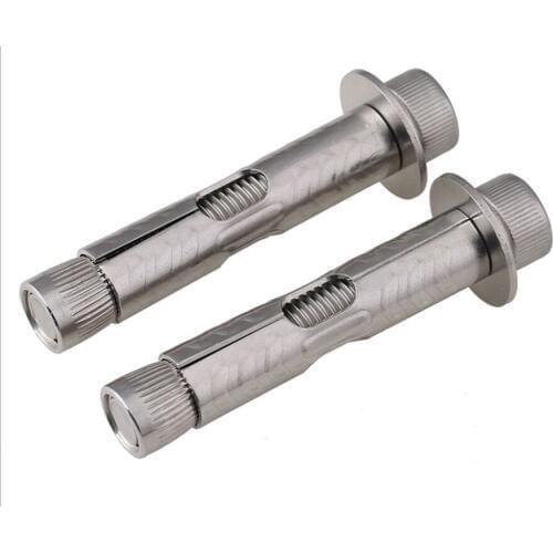 304 Stainless Steel Built-in Expansion Screw Internal Expansion Bolt Implosion Hexagon Socke Expansion Screws M6M8M10M12 1Pcs